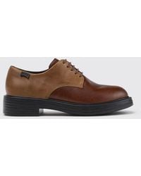 Camper - Two-Tone Twins Derby Shoes - Lyst