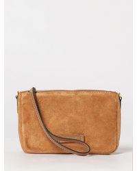 Gianni Chiarini - Nora Suede Mini Crossbody Bag With Removable Strap - Lyst