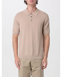 Roberto Collina - Short-Sleeved Cotton Polo Shirt With Three-Button Placket - Lyst
