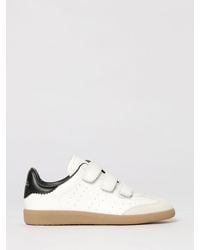 Isabel Marant - Beth Leather Sneakers - Lyst