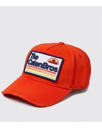 DSquared² - Cotton Twill Hat With Logo Patch - Lyst