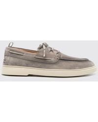 Officine Creative - Bones 013 Suede Boat Loafers - Lyst