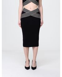 Elisabetta Franchi - Jersey Midi Skirt - Lyst