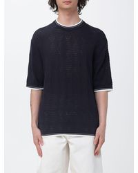 Laneus - Basic Cotton T-Shirt - Lyst