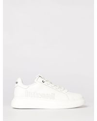 Just Cavalli - Leather Sneakers - Lyst