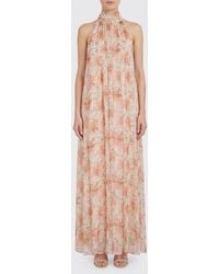 Semicouture - Rosalind Printed Tulle Dress - Lyst