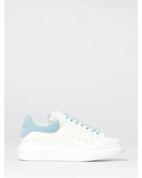 McQueen - Oversize Leather Sneakers - Lyst