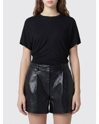 Anine Bing - Stretch Viscose T-Shirts - Lyst