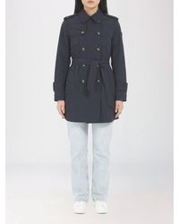 Peuterey - Polyester Double Breasted Trench Coat - Lyst