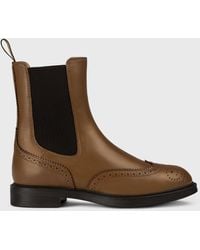 Doucal's - Botines Planos Mujer - Lyst
