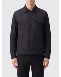 Herno - Padded Technical Fabric Shirt Jacket With Flap Pockets - Lyst