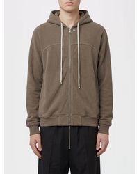 Rick Owens - Cotton Zip-Up Hoodie - Lyst