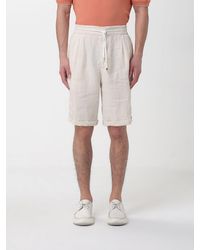 Brunello Cucinelli - Linen Drawstring Shorts - Lyst