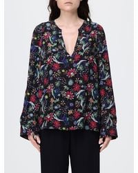 Zadig & Voltaire - Zadig &Amp Voltaire Torny Floral Blouse With V-Neck - Lyst