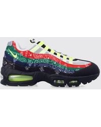 Nike - Air Max 95 Big Bubble Mesh Sneakers With Stripe Pattern - Lyst
