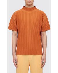 Homme Plissé Issey Miyake - Pleated Polyester T-Shirt - Lyst