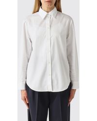 Max Mara - Cotton Poplin Shirt - Lyst