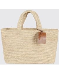 Manebí - Sunset Crochet Raffia Bag - Lyst