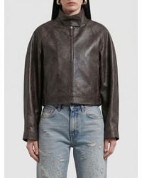 Low Classic - Faux Leather Jacket - Lyst