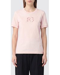 Dolce & Gabbana - Dolce &Amp Gabbana Cotton T-Shirts Dg - Lyst
