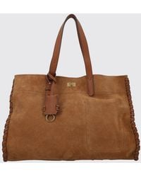 Anya Hindmarch - Mortimer Large Woven Suede Tote Bag - Lyst