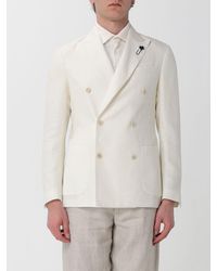 Lardini - Double-Breasted Jacket - Lyst