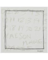 Maison Margiela - Printed Silk Scarf - Lyst
