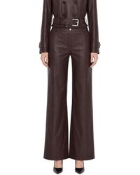 Patrizia Pepe - High-Waisted Flared Trousers - Lyst