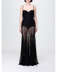 Elisabetta Franchi - Lace Slip Dress - Lyst