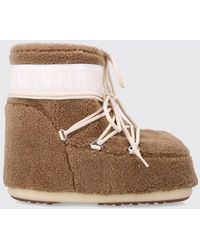 Moon Boot - Flache Stiefeletten Damen - Lyst