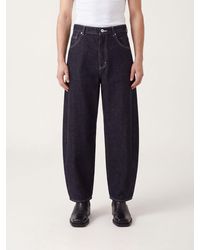 Comme des Garçons - Comme Des Gar&Ccedil	Ons Mid-Rise Wide-Leg Baggy Jeans - Lyst
