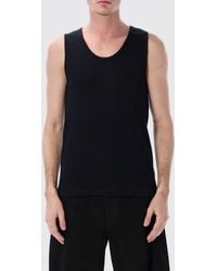 Lemaire - Stretch Cotton And Linen Tank Top - Lyst