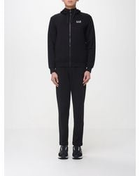 EA7 - Cotton Sportswear Set With Logo - Lyst