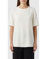 JOSEPH - Satin Blouse - Lyst