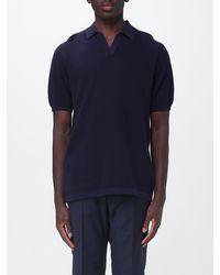 MC2 Saint Barth - Cotton Knit Polo Shirt - Lyst