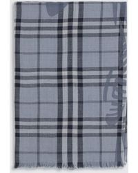 Burberry - Sciarpa Donna - Lyst