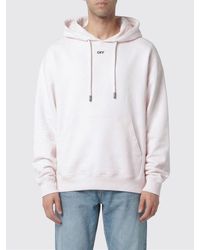 Off-White c/o Virgil Abloh - Cotton Sweatshirt With Arrow Print - Lyst
