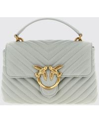 Pinko - Lady Love Bag Puff Quilted Chevron Nappa - Lyst