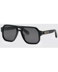 Philipp Plein - Occhiali Da Sole Icon Modello Aviatore - Lyst