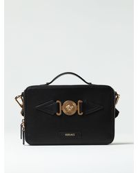 Versace - Medusa Biggie Bag In Leather - Lyst