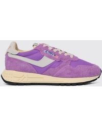 Autry - Reelwind Nylon And Suede Sneakers - Lyst