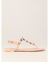 Stuart Weitzman - Damen Flache Sandalen - Lyst