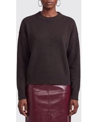Mrz - Dropped Shoulder Virgin Wool And Cashmere Crewneck Jumper - Lyst
