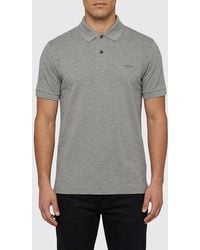 BOSS - Cotton Polo Shirt - Lyst
