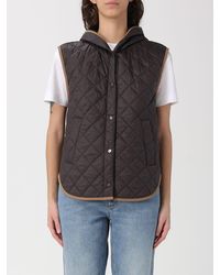 Brunello Cucinelli - Lightweight Opaque Nylon Quilted Gilet With Thermore Padding And Hood - Lyst