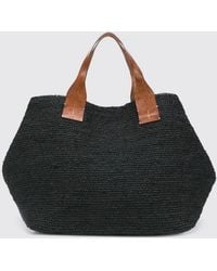 IBELIV - Rio Crocheted Raffia Shoulder Bag - Lyst