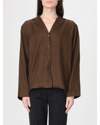 TOTEME - Modal Shirt With Logo - Lyst