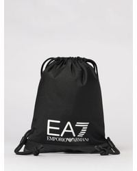 EA7 - Nylon-Rucksack Mit Logo - Lyst