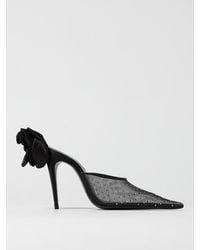 Magda Butrym - 110Mm Flower-Detail Pointed Mules - Lyst