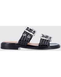 Ganni - Flache Schuhe Damen - Lyst